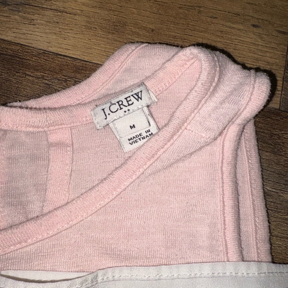🌸 J.Crew Blush Pink Layered Tank Top – Size Medium 🌸 - Picture 7 of 7